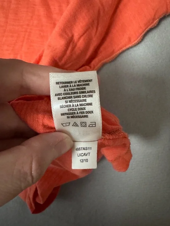 Aeropostale Coral Red Racerback Tank Top - Picture 5 of 6